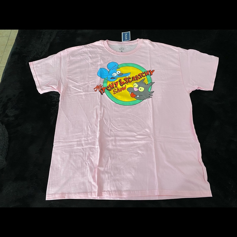 The Simpons itchy & scratchy tee